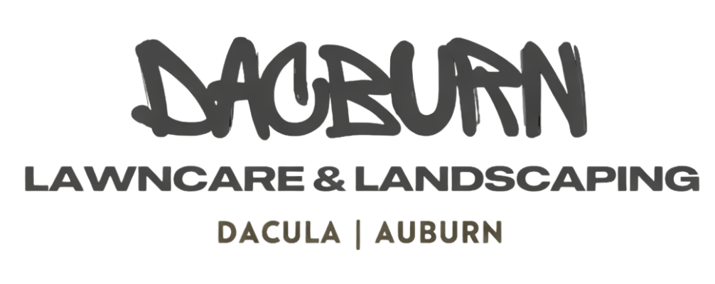Daburn Lawncare & Landscaping logo in bold graffiti-style typography